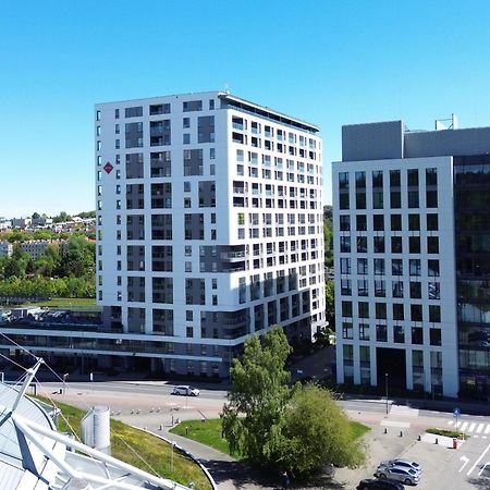 Apartment Efaga Modern Tower Gdynia With Private Parking Space Exterior foto