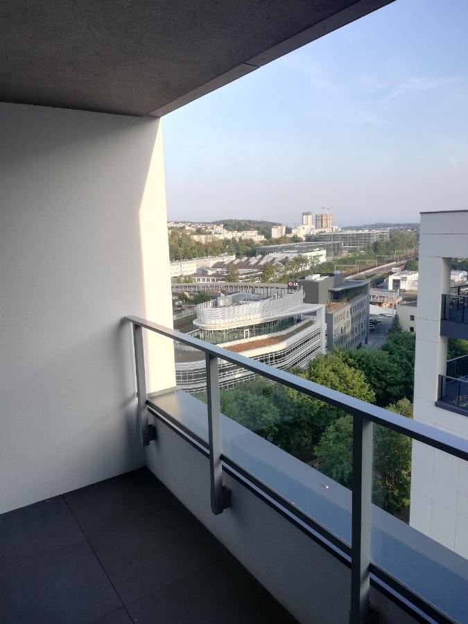 Apartment Efaga Modern Tower Gdynia With Private Parking Space Exterior foto